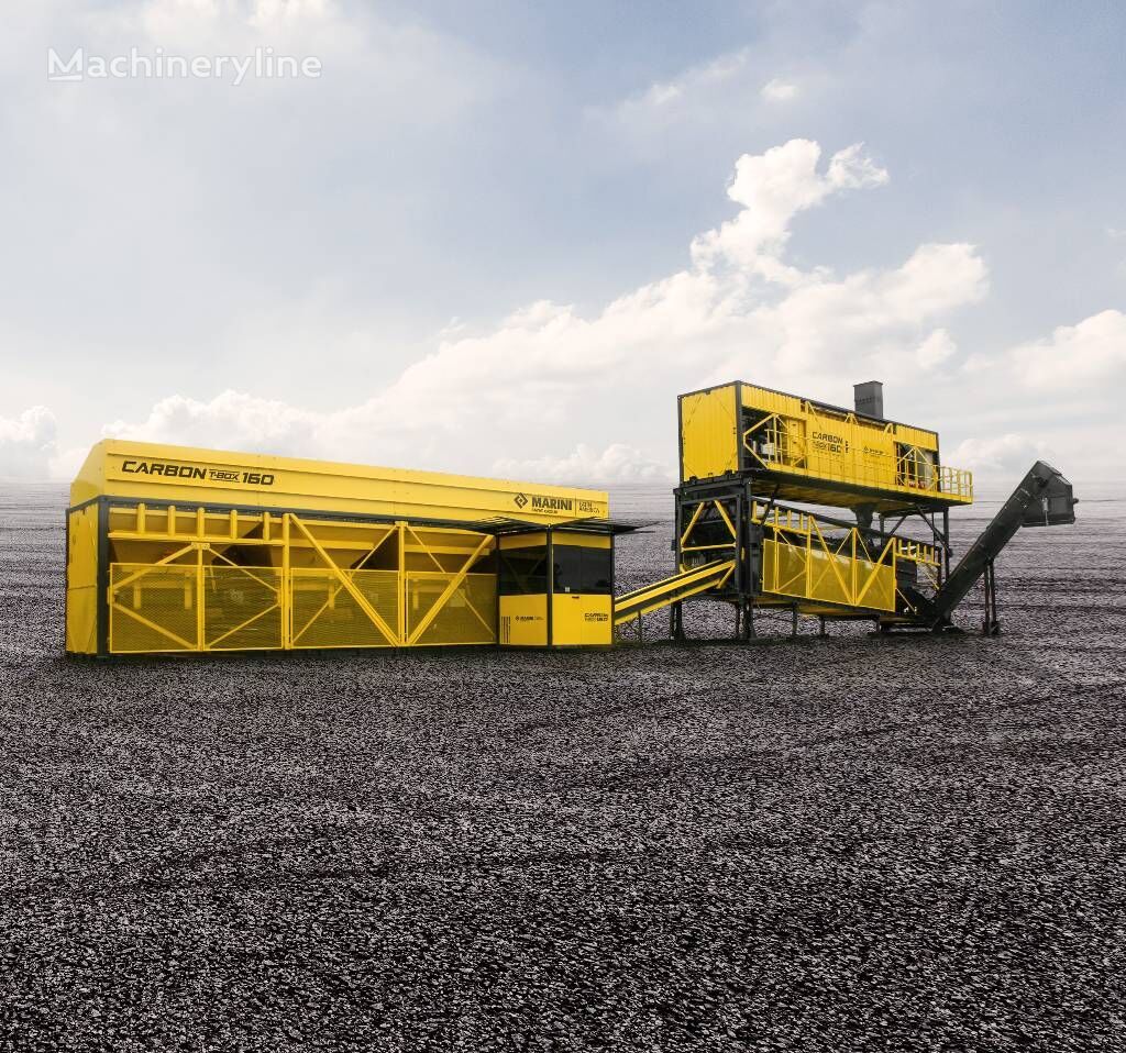 nova Marini Carbon T-Max 160 mobile asphalt plant asfaltna baza