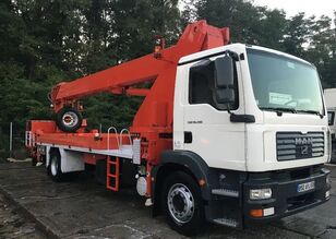MAN TGM 18.280 Emelőkosaras WUMAG WT400 auto dizalica s korpom