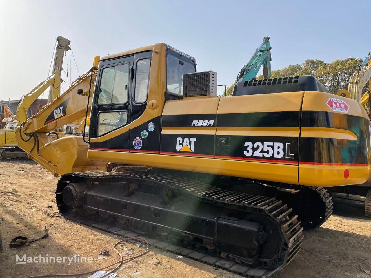 Caterpillar 325BL  325B bager guseničar