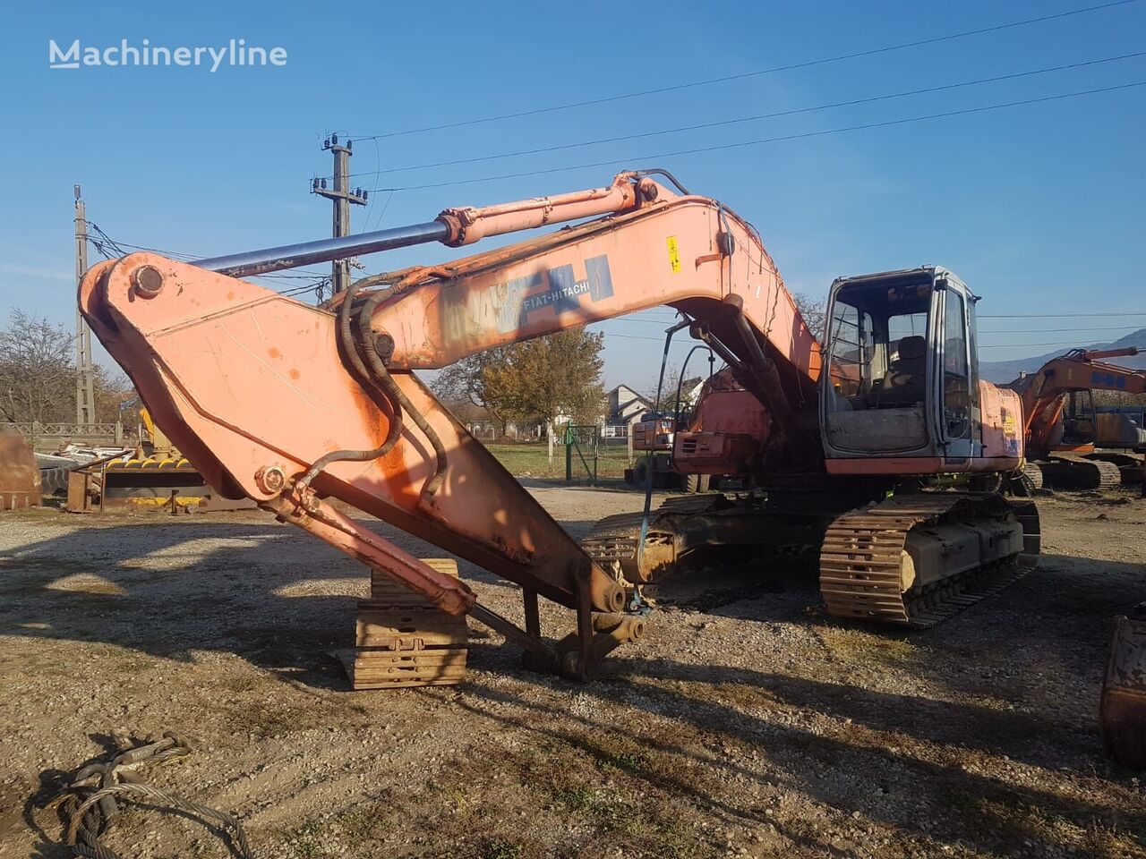 Fiat-Hitachi EX255    ( for parts ) bager guseničar