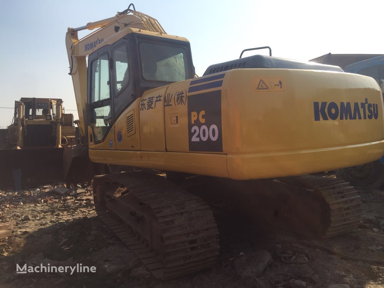 Komatsu PC200-7 PC220-7 bager guseničar