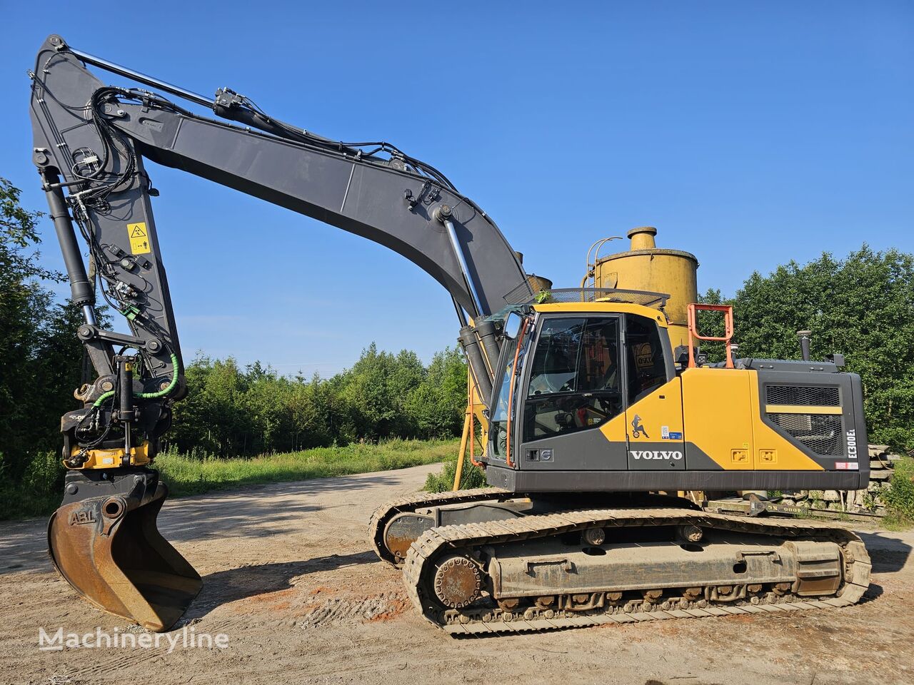 Volvo EC300EL GPS 3D Leica bager guseničar