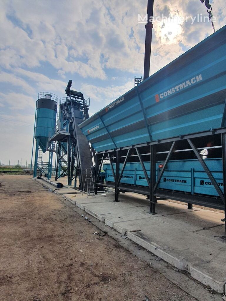 nova Constmach Immediate Delivery Container Type Concrete Plant from Turkey fabrika betona