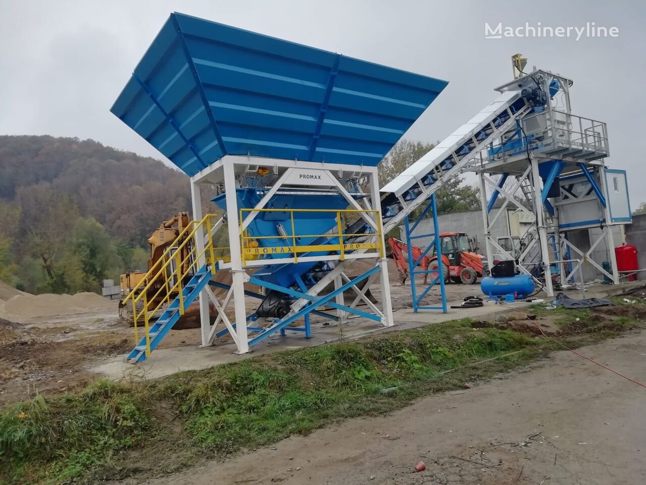 nova Promax محطة خلط الخرسانة المدمجة C60-SNG-PLUS (60 م 3 / ساعة) fabrika betona