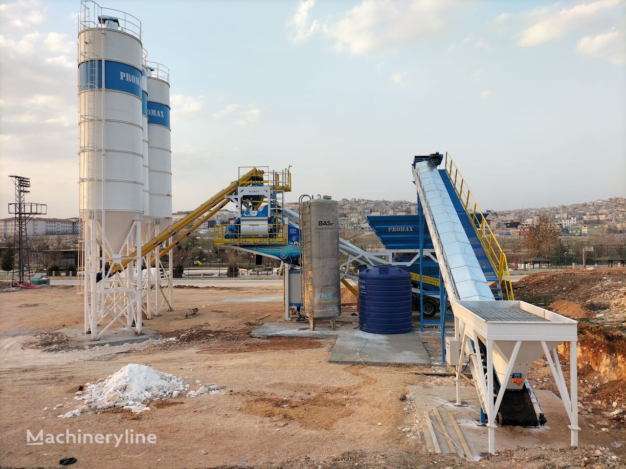 nova Promax Mobile Concrete Batching Plant PROMAX M100-TWN (100m3/h) fabrika betona