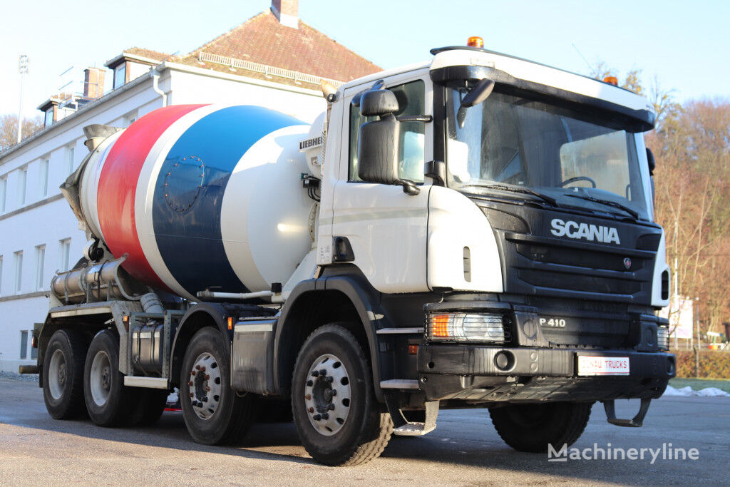 Liebherr  na šasiji Scania P410 kamion s mešalicom za beton