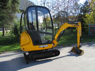 JCB JCB 8018 z Niemiec niski przebieg, Rozsuwane gąsienice 8016 mini bager