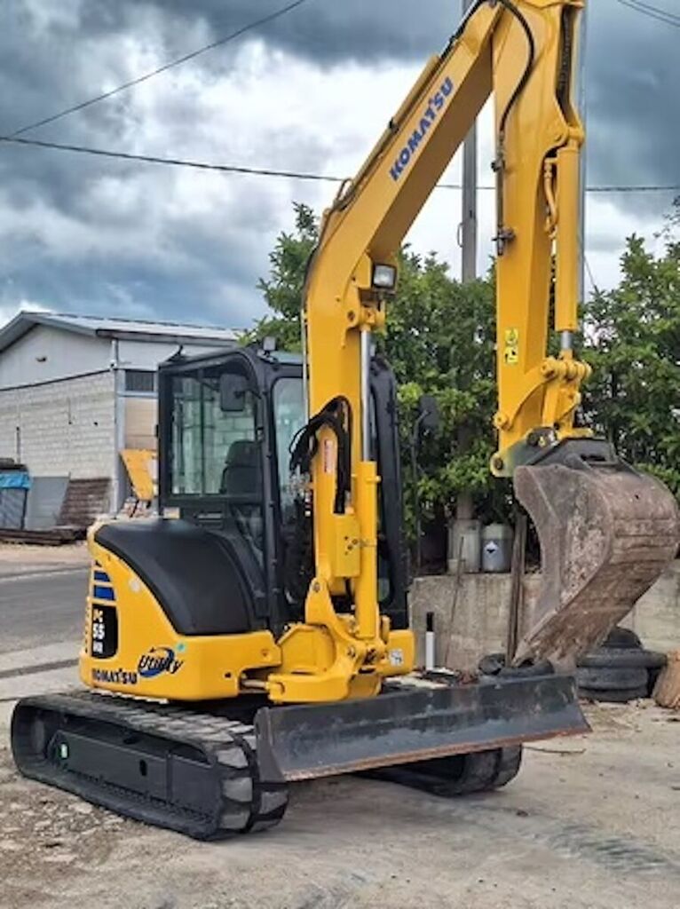 Komatsu PC55MR-3 mini bager