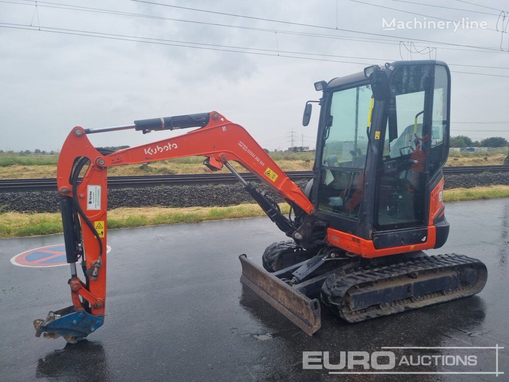 Kubota U27-4 mini bager