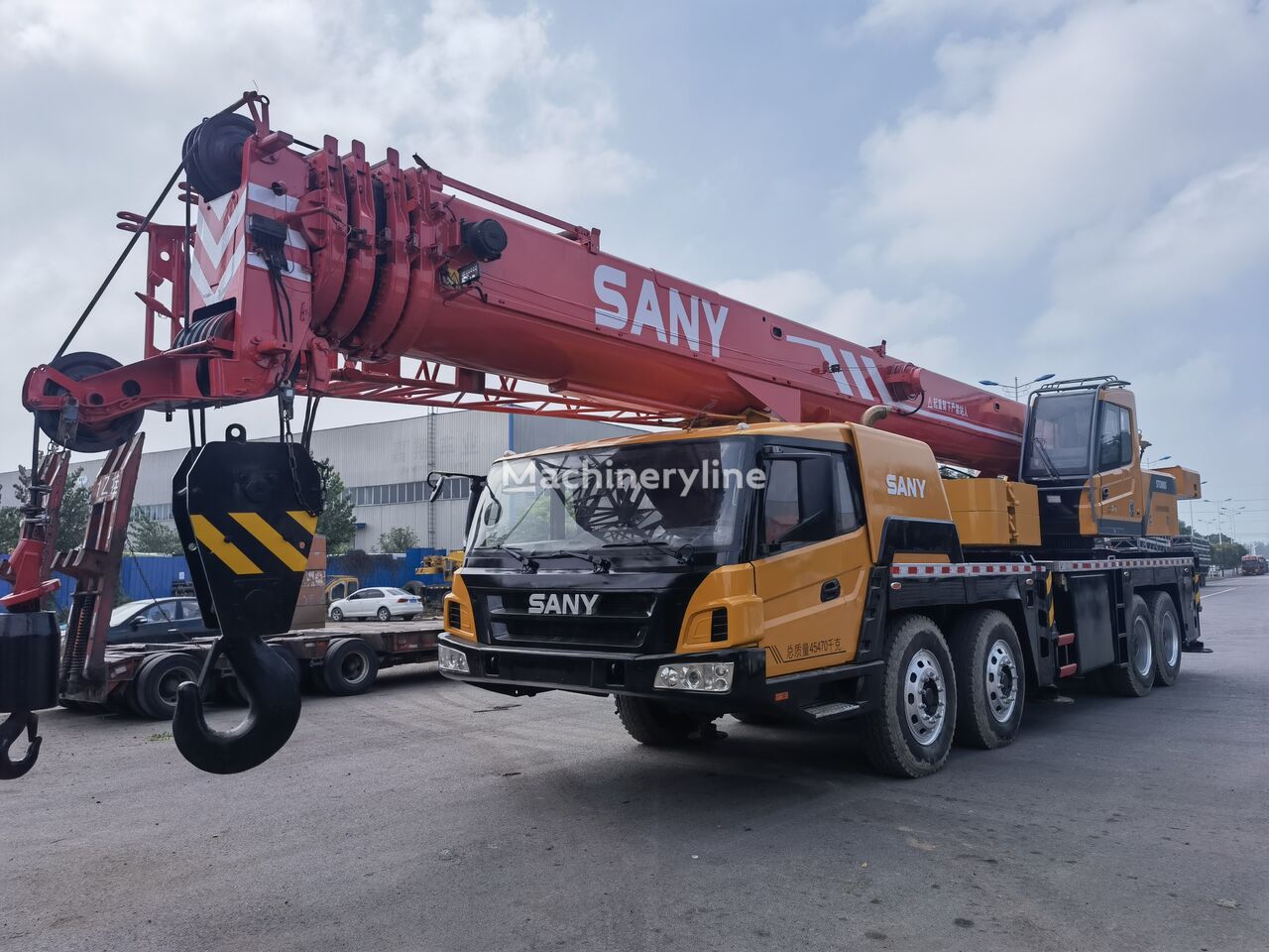 Sany STC800S STC800 80 ton 80t 80 tons Sany used mounted truck crane  pokretna dizalica