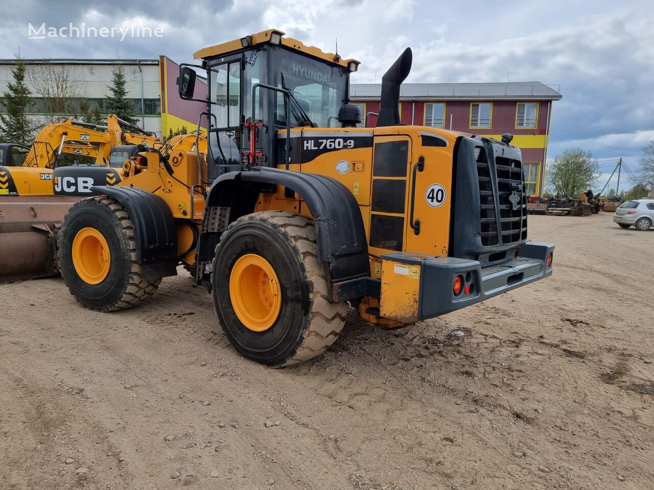 Prodaja Hyundai HL760-9 prednjeg utovarivača Litvanija Kužiai, BA34443