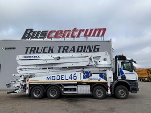 Sermac na šasiji MERCEDES-BENZ Arocs 4451 8x4 Sermac 42-5 m 5Z42 / German Machine pumpa za beton