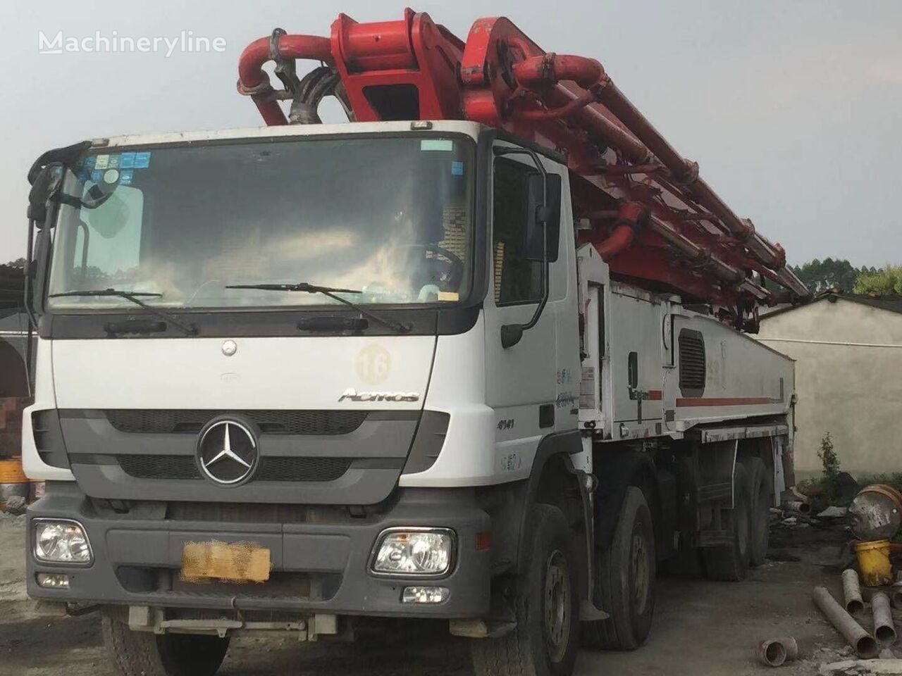 Putzmeister M56  na šasiji Mercedes-Benz pumpa za beton