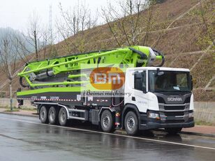 nova Zoomlion Original Brand 70M  na šasiji Scania 70M Concrete Pumping Trailer ZLJ5551THBSF 70X-6RZ on Scania pumpa za beton