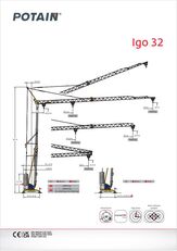 Potain IGO 32 toranjska dizalica