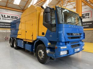IVECO 6X4 STEEL TIPPING WASTE WATER TANKER/GULLY SUCKER vakum bager