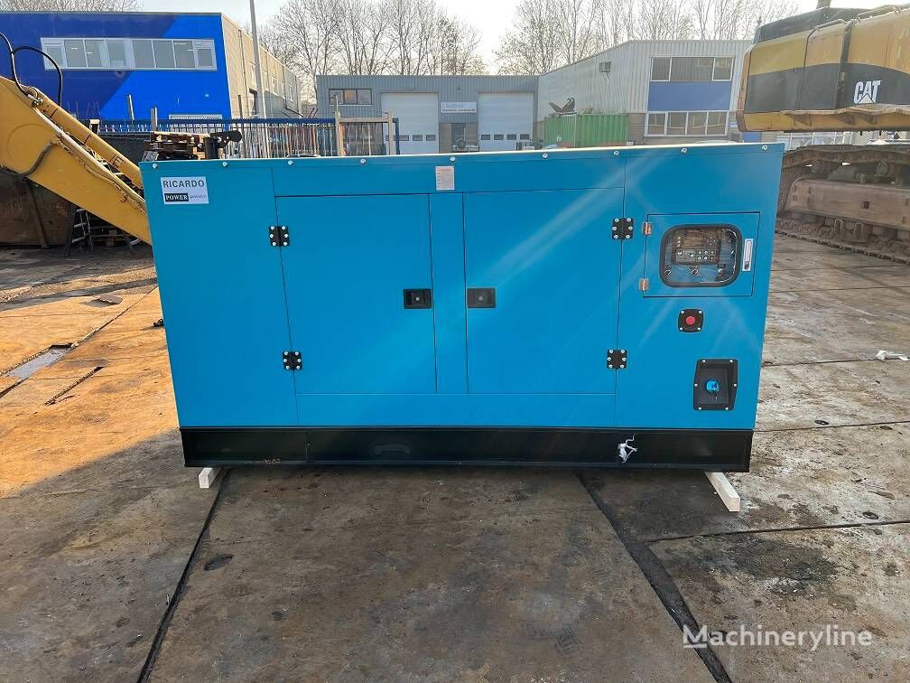 novi Ricardo 100KVA (80KW) SILENT GENERATOR 3 PHASE 50HZ 400V diesel generator