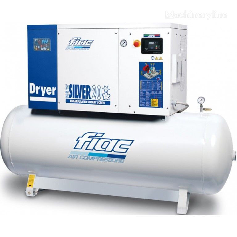 novi Fiac New Silver D 20 / 500 Silent 15 kW 1900 L / min 10 Bar Elektrisc prenosivi kompresor