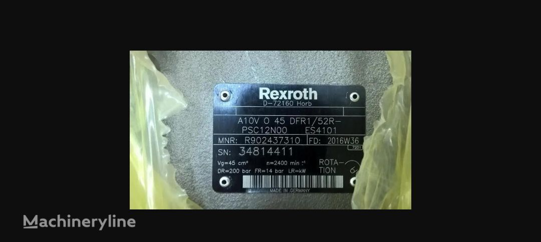 Rexroth a10G O 45 DFR1/52R aksijalna klipna pumpa