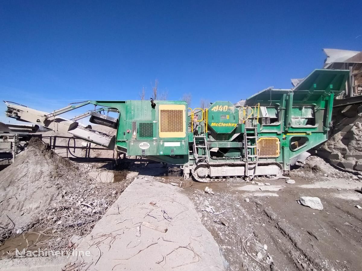 McCloskey Jaw Crusher McCloskey J40V2 postrojenje za drobljenje