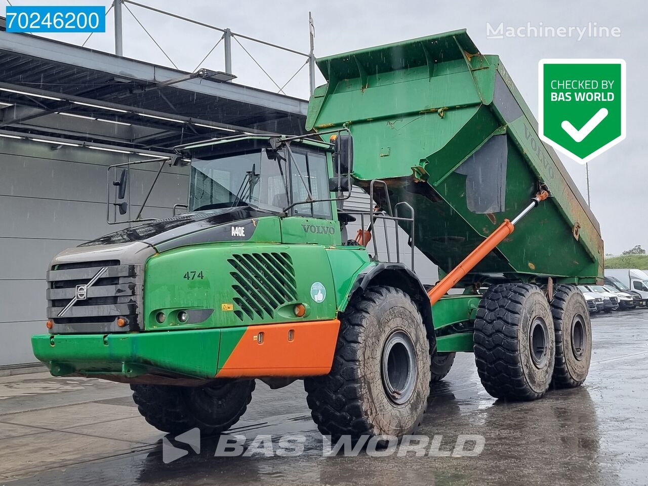 Volvo A40 E A40E zglobni damper